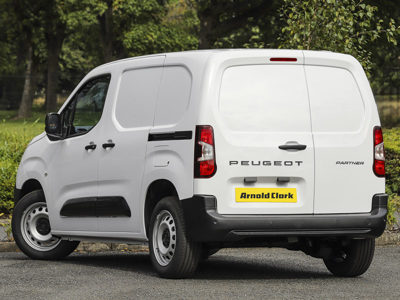Peugeot Partner 1.5 Bluehdi 100 Professional Plus Van White #2