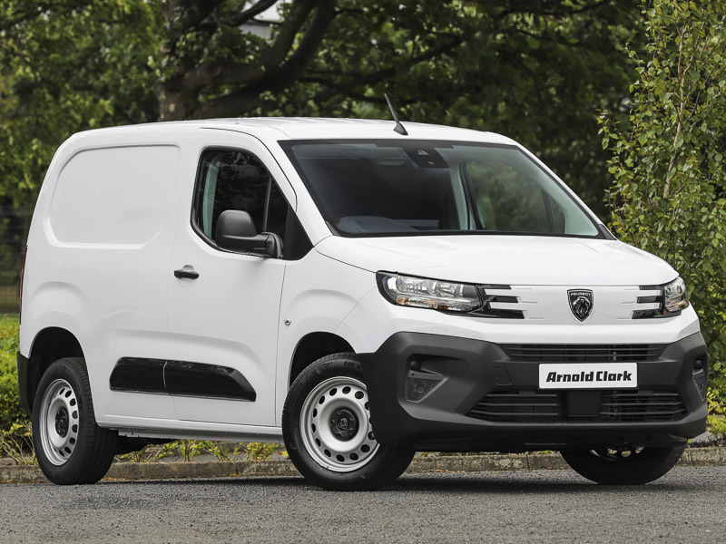 Peugeot Partner 1.5 Bluehdi 100 Professional Plus Van Panel Van White #8