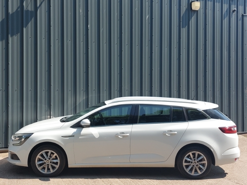 Renault Megane 1.5 Dci Dynamique Nav White #4