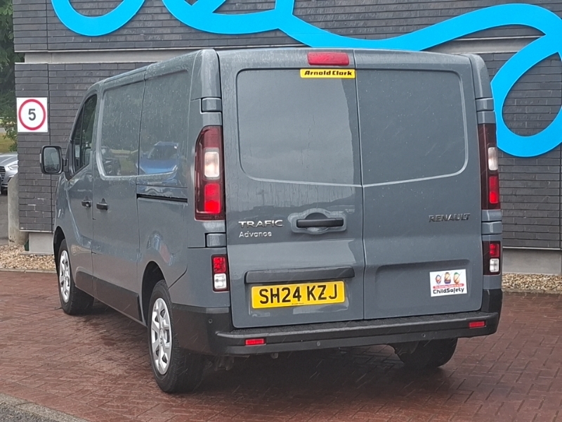 Renault Trafic Sl30 Blue Dci 130 Advance Van Grey #2