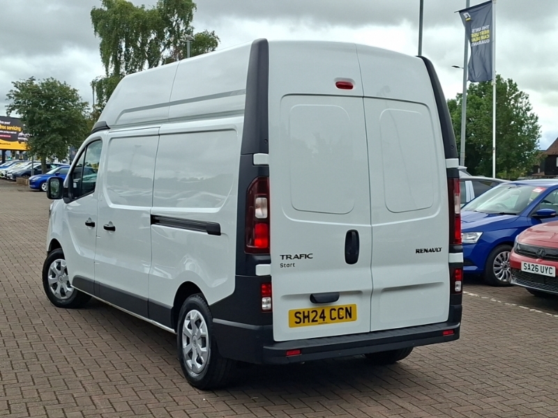 Renault Trafic Lh30 Blue Dci 150 High Roof Start Van White #2