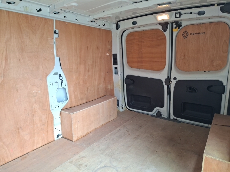 Renault Trafic Sl30 Blue Dci 130 Advance Van White #6