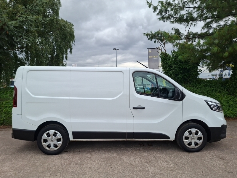 Renault Trafic Sl30 Blue Dci 130 Advance Van White #4