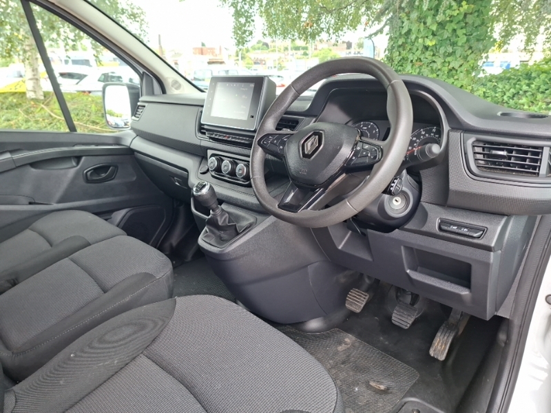 Renault Trafic Sl30 Blue Dci 130 Advance Van White #3