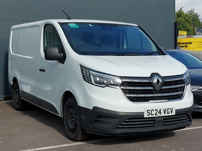 Renault Trafic Sl30 Blue Dci 130 Advance Safety Van White