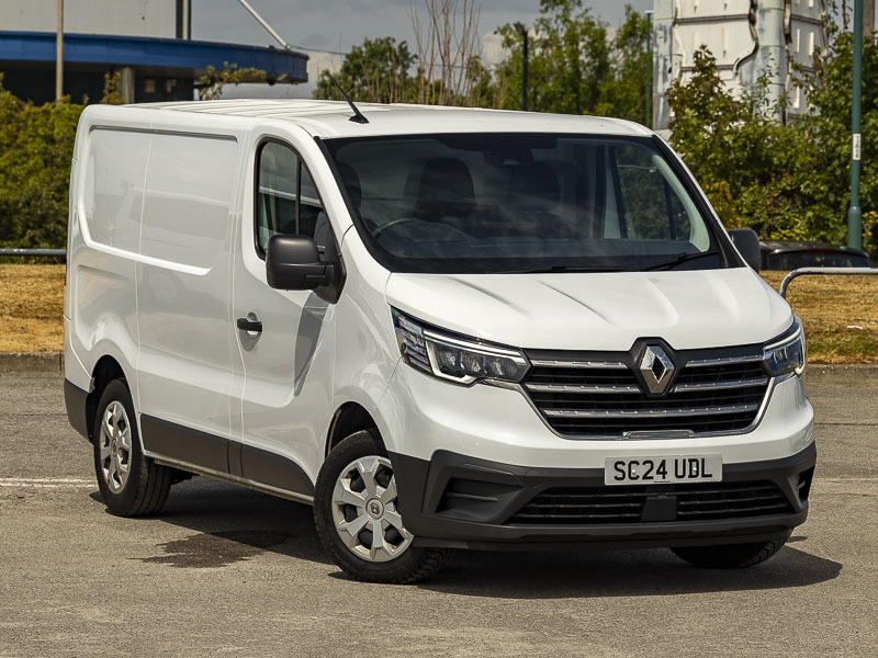 Renault Trafic Sl30 Blue Dci 130 Advance Safety Van White