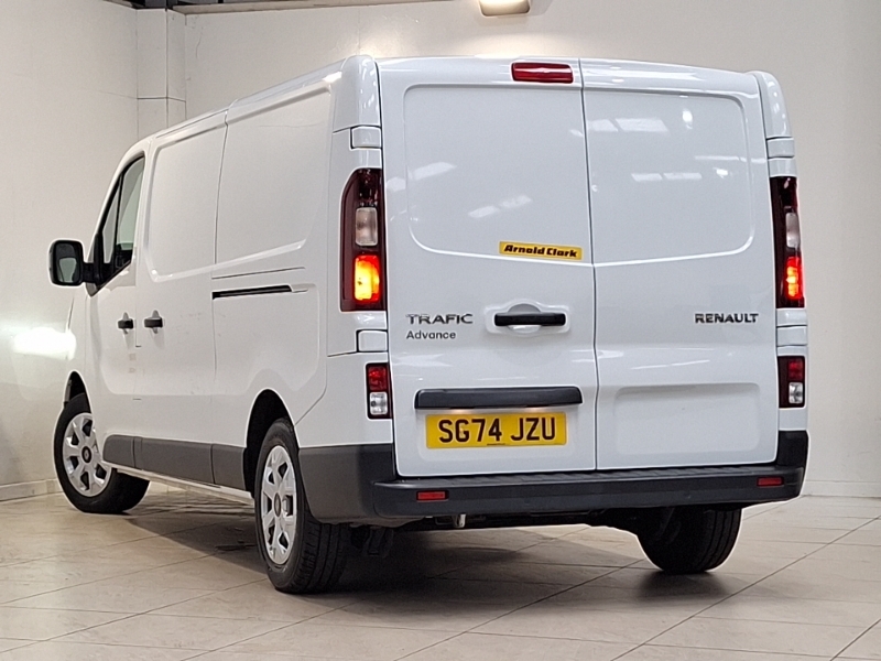 Renault Trafic Ll30 Blue Dci 130 Advance Safety Van White #2