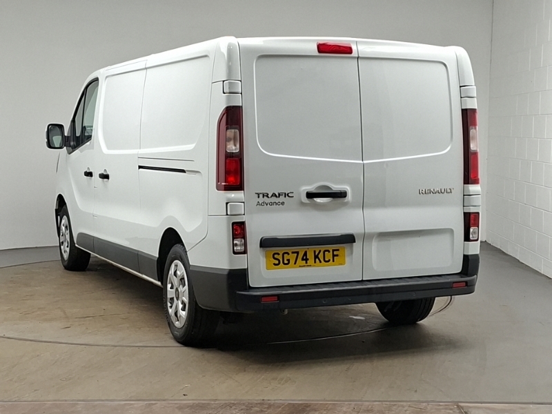 Renault Trafic Ll30 Blue Dci 130 Advance Van White #2