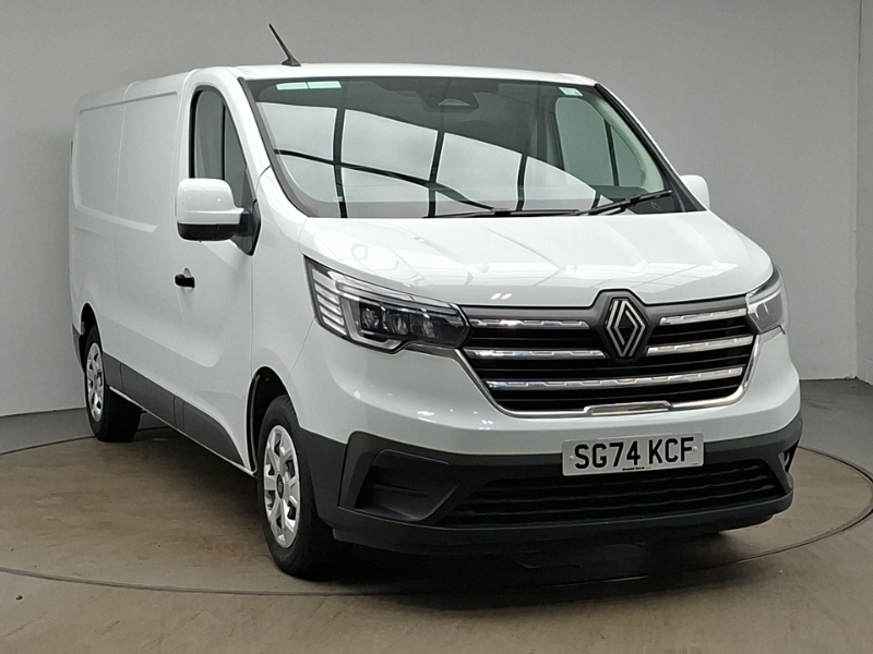 Renault Trafic Ll30 Blue Dci 130 Advance Van White