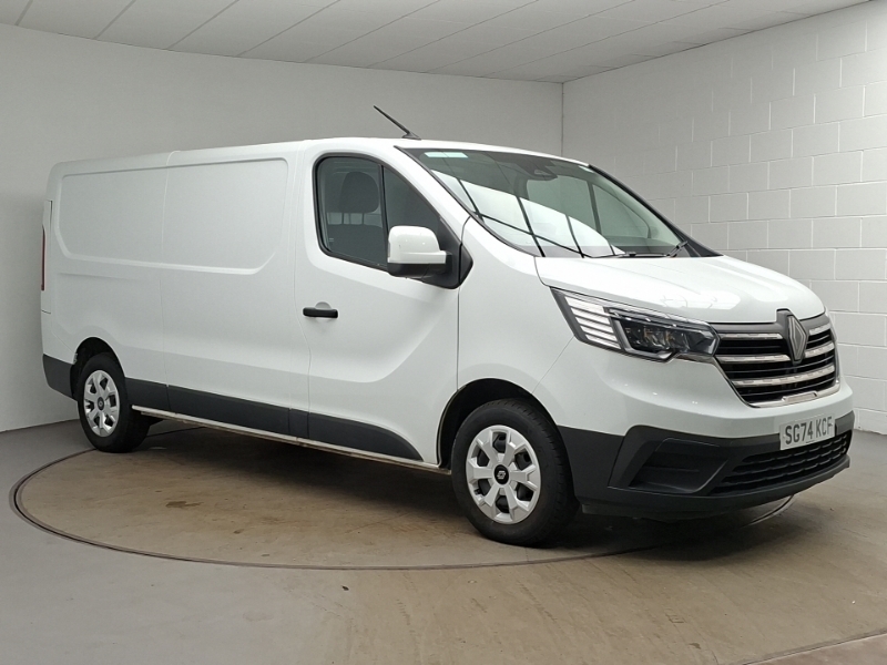 Renault Trafic Ll30 Blue Dci 150 Extra Sport Safety Crew Van White #7