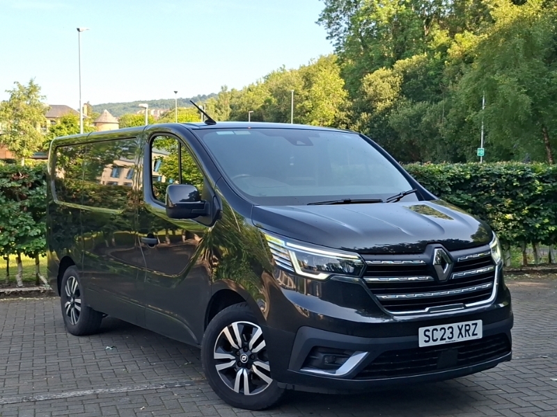 Renault Trafic Sl30 Blue Dci 150 Extra Sport Van Black