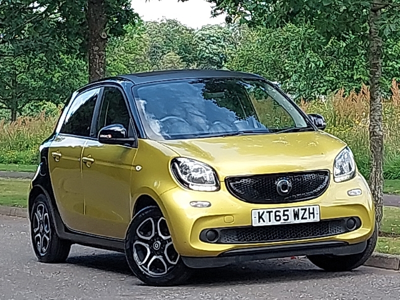 Smart Forfour 0.9 Turbo Prime Premium Yellow