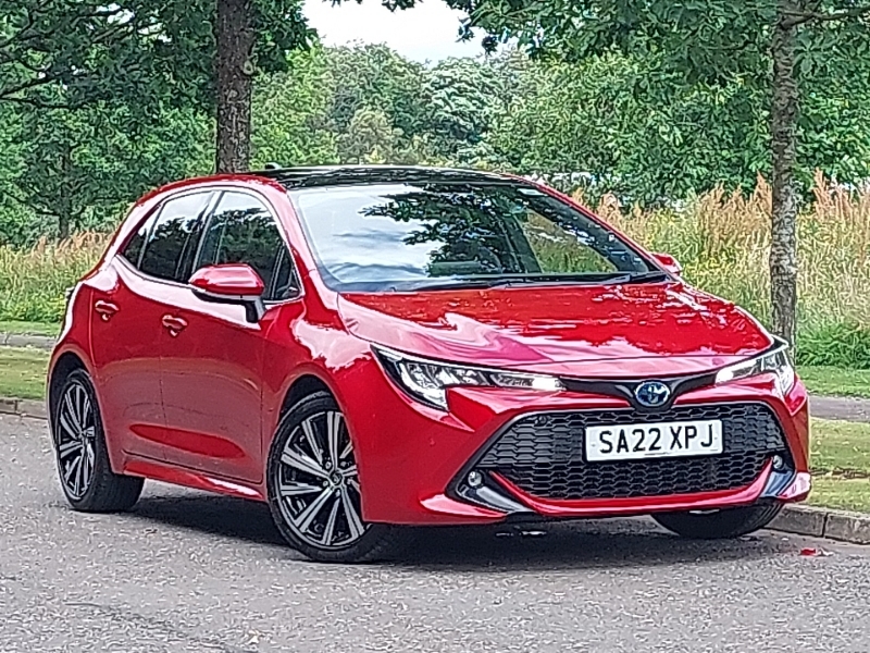 Toyota Corolla 1.8 Vvt-i Hybrid Design Cvt Panoramic Roof Red