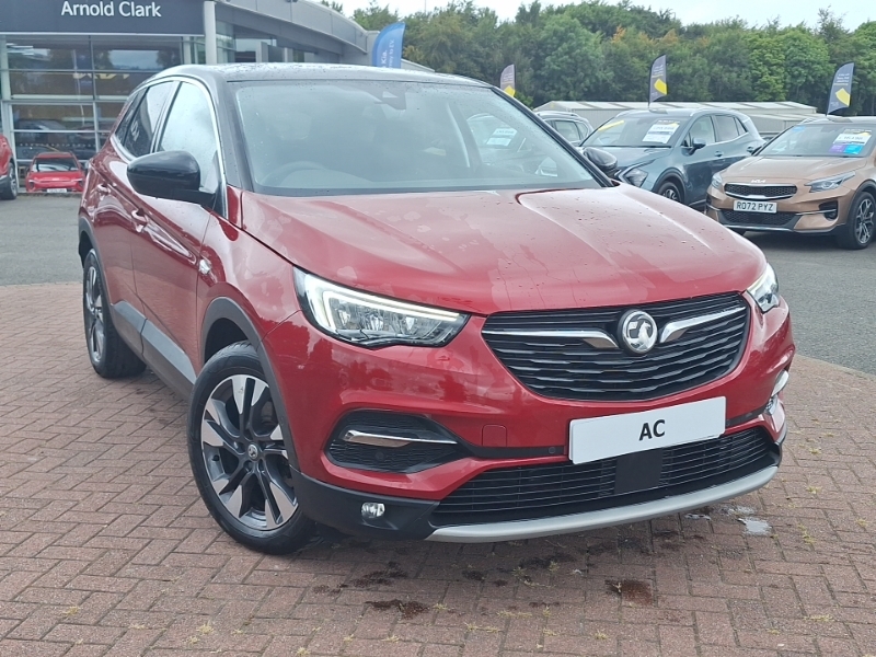 Vauxhall Grandland X 1.2 Turbo Sri Nav Red