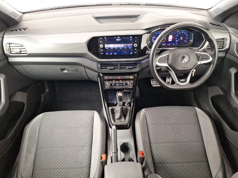 Volkswagen T-Cross 1.0 Tsi 115 R-line Dsg White #3