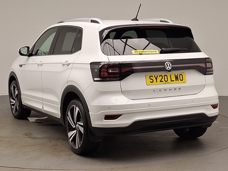 Volkswagen T-Cross 1.0 Tsi 115 R-line Dsg White #2