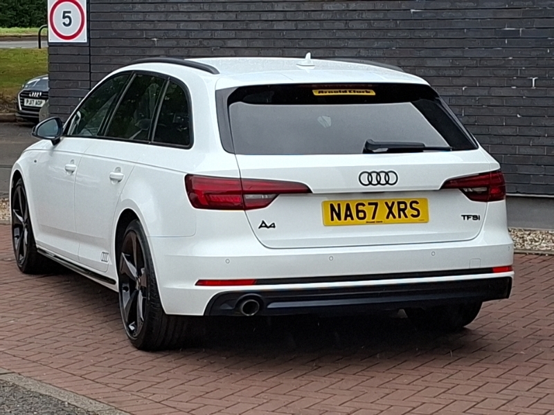 Audi A4 1.4T Fsi Black Edition White #2