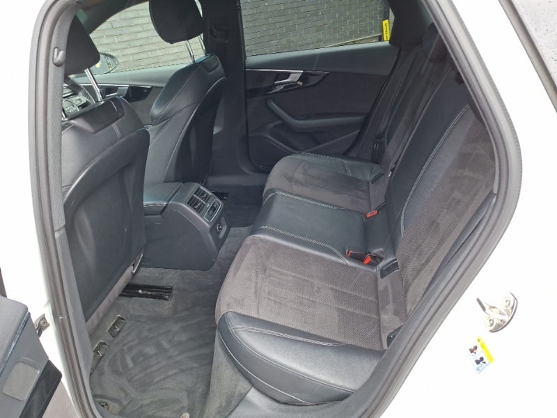 Audi A4 1.4T Fsi Black Edition White #6