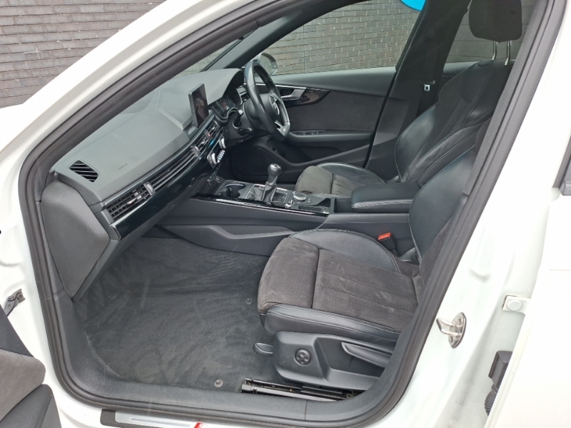 Audi A4 1.4T Fsi Black Edition White #5
