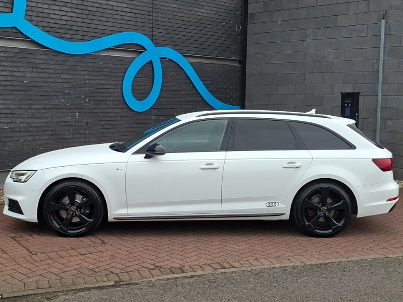 Audi A4 1.4T Fsi Black Edition White #4