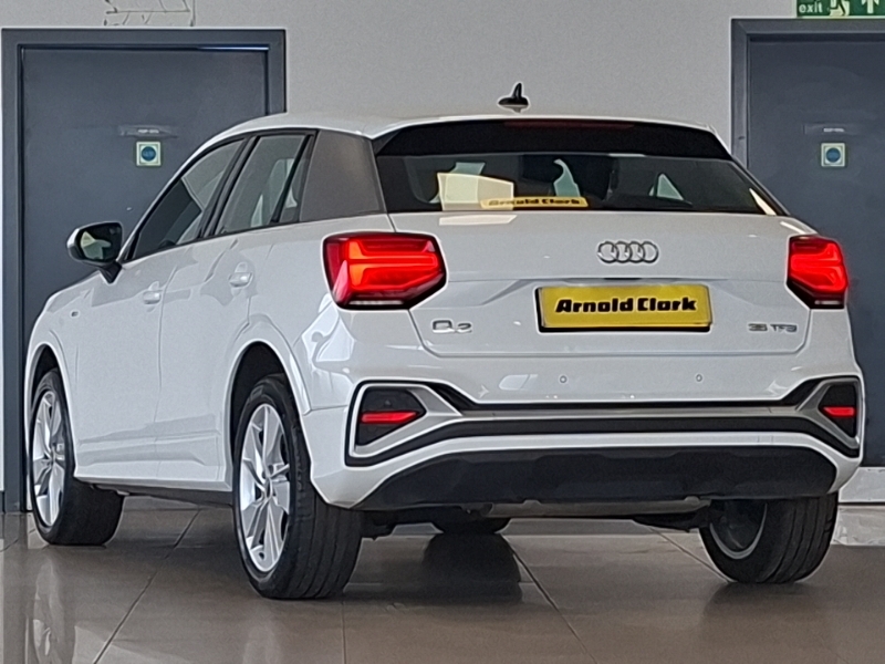 Audi Q2 35 Tfsi S Line White #2