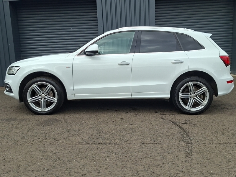 Audi Q5 2.0 Tdi Quattro S Line Plus S Tronic White #4