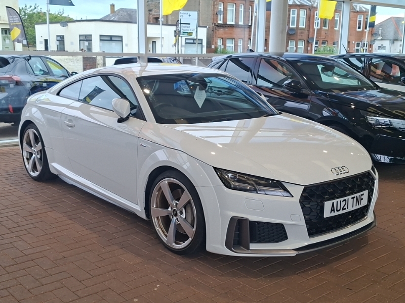 Audi TT 45 Tfsi S Line S Tronic Tech Pack White