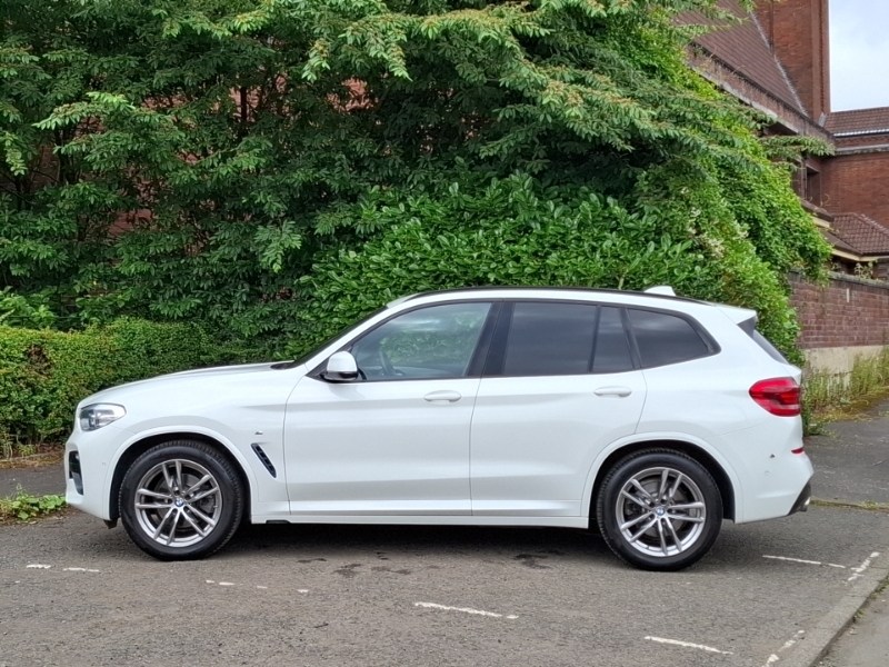 BMW X3 Xdrive20d M Sport Step White #4