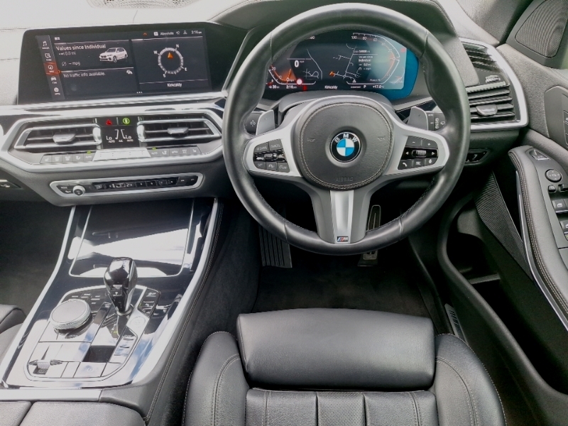 BMW X5 Xdrive30d Mht M Sport White #5