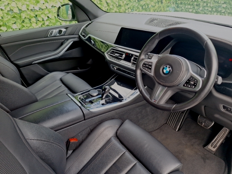 BMW X5 Xdrive30d Mht M Sport White #6
