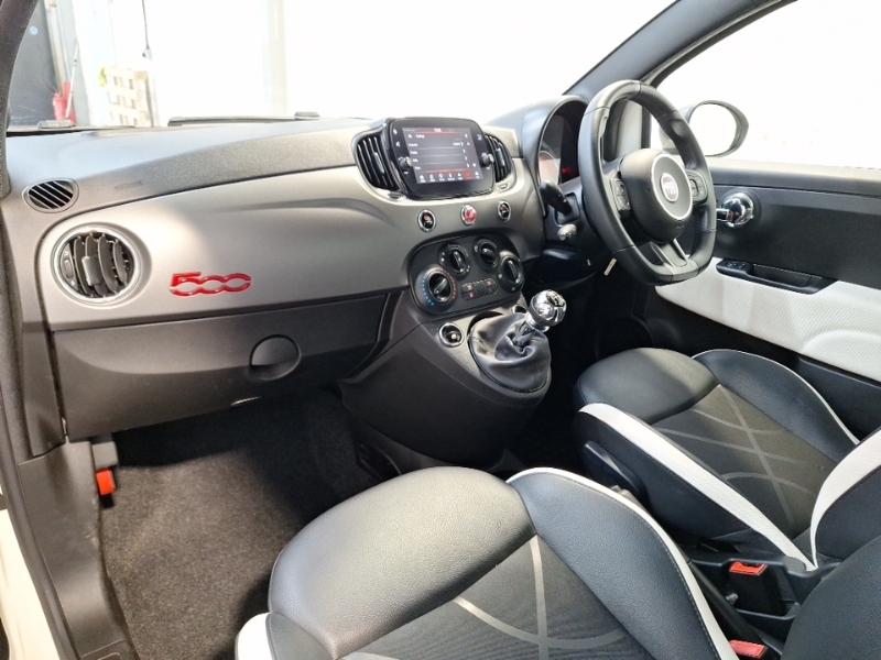Fiat 500 1.2 S White #5