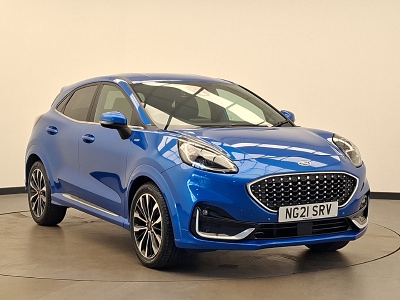 Ford Puma 1.0 Ecoboost Hybrid Mhev St-line Vignale Blue