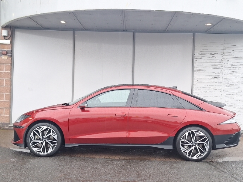 Hyundai Ioniq 6 239Kw Ultimate 77Kwh Awd Red #4