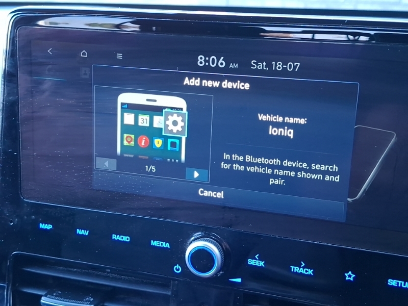 Hyundai Ioniq Hatchback Blue #17