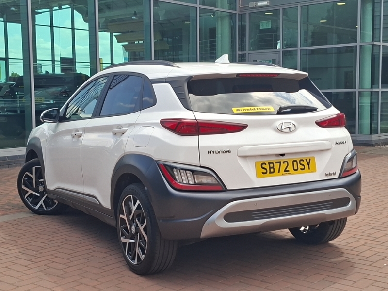 Hyundai Kona 1.6 Gdi Hybrid Premium Dct White #2