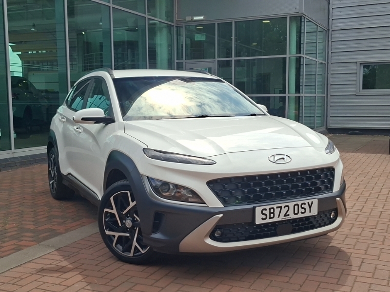 Hyundai Kona 1.6 Gdi Hybrid Premium Dct White