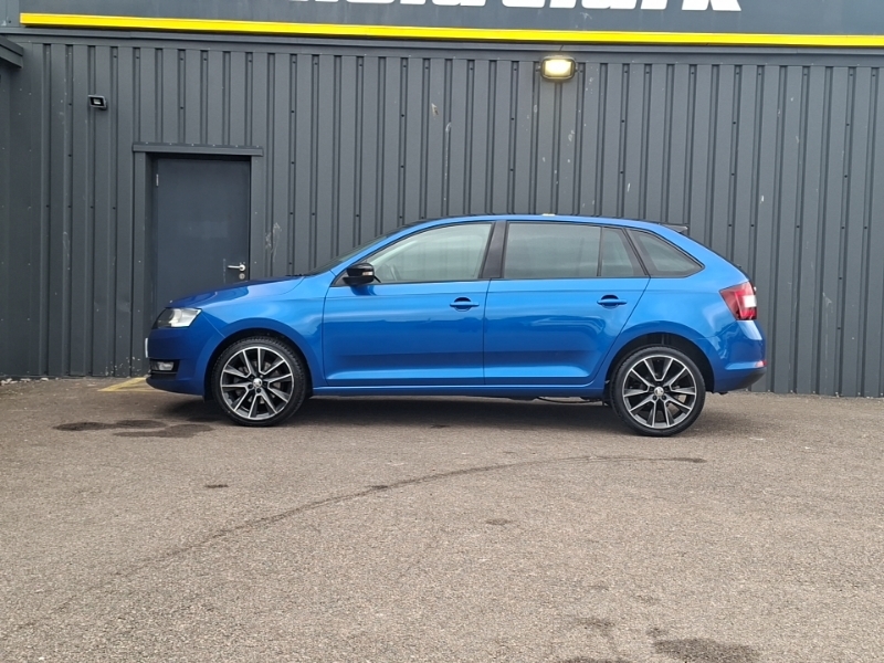 Skoda Rapid Spaceback 1.0 Tsi 95 Se Sport Blue #4