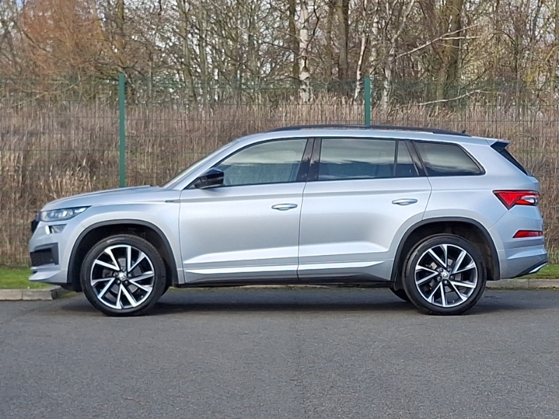 Skoda Kodiaq 1.5 Tsi Sport Line Dsg 7 Seat Silver #4
