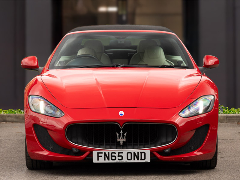 Maserati GranCabrio V8 Sport White #10