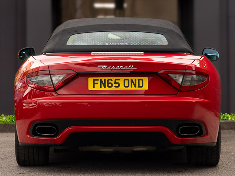 Maserati GranCabrio V8 Sport White #12