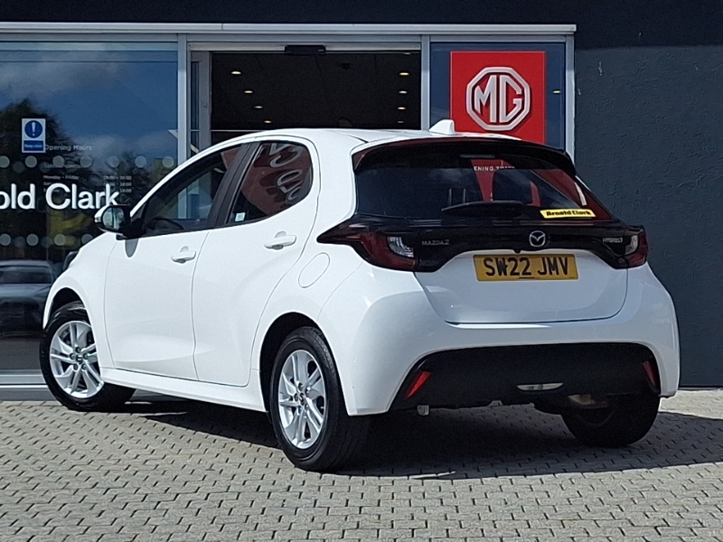Mazda 2 1.5I Hybrid Agile Cvt White #2