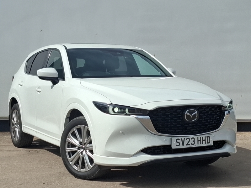 Mazda CX-5 2.0 E-skyactiv G Mhev Takumi White