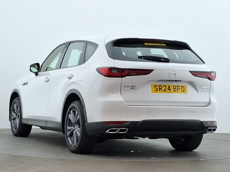 Mazda CX-60 2.5 Phev Exclusive-line White #2