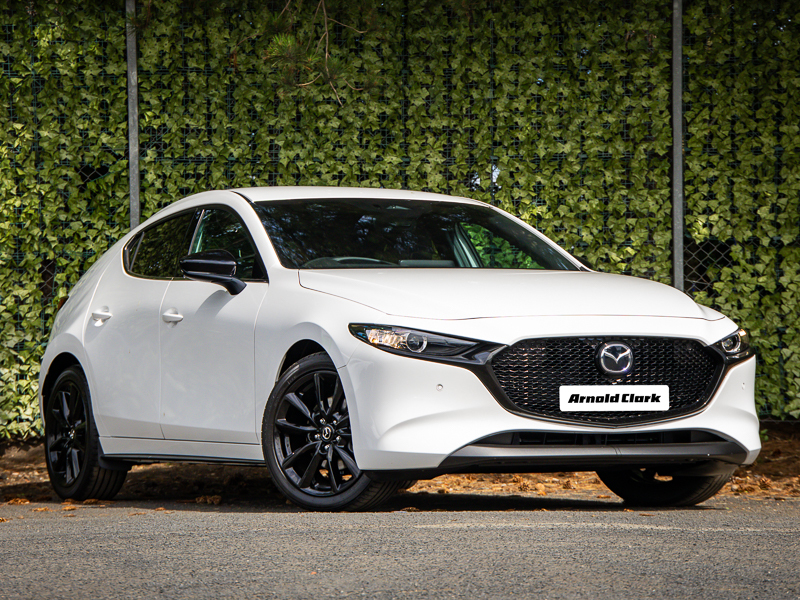Mazda 3 2.5 E-skyactiv G Mhev 140 Homura White