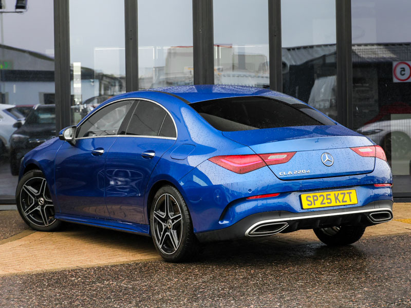 Mercedes-Benz CLA Class Cla 220D Amg Line Executive Tip Blue #2