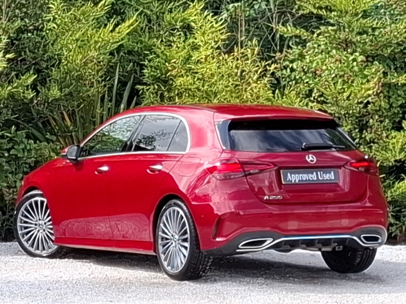 Mercedes-Benz A Class A200 Amg Line Premium Plus Red #2
