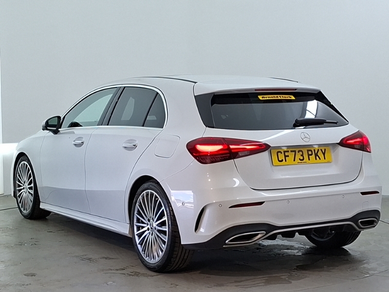 Mercedes-Benz A Class A180 Amg Line Premium Plus White #2