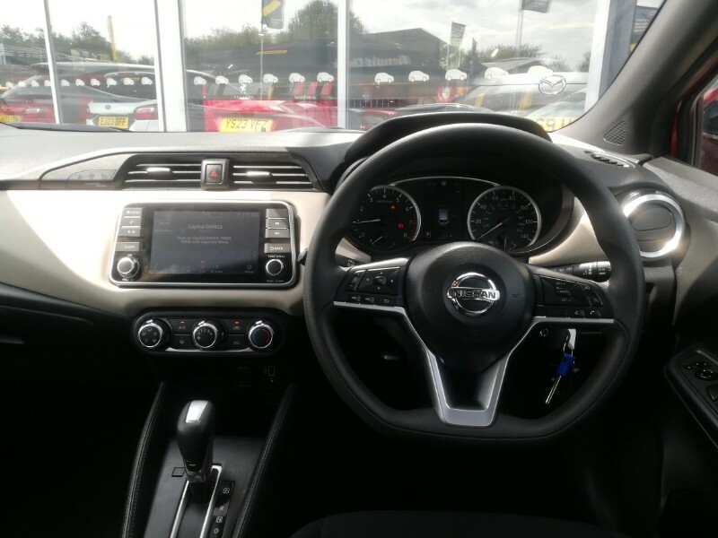 Nissan Micra 1.0 Ig-t 92 Acenta Cvt Red #6