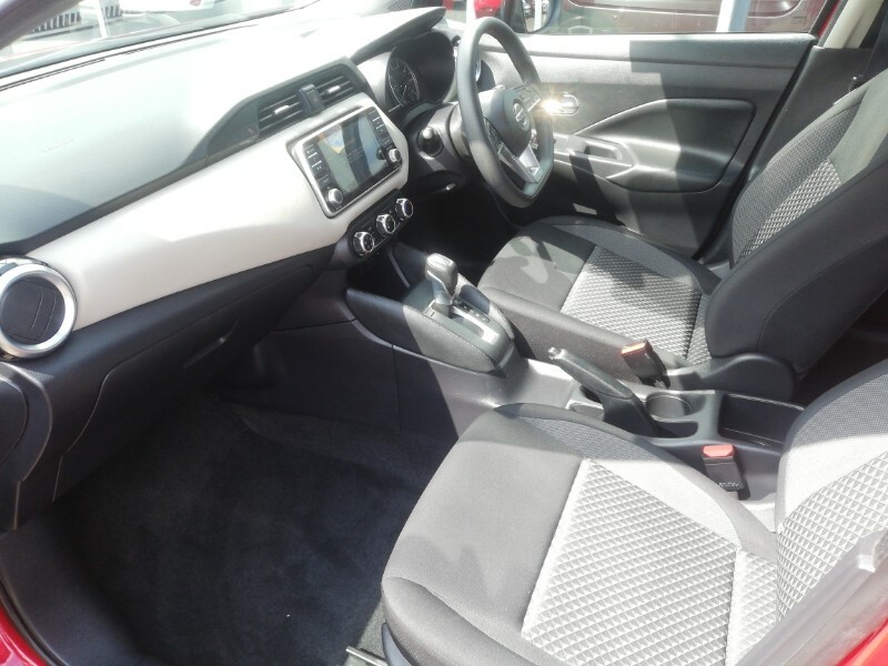 Nissan Micra 1.0 Ig-t 92 Acenta Cvt Red #4