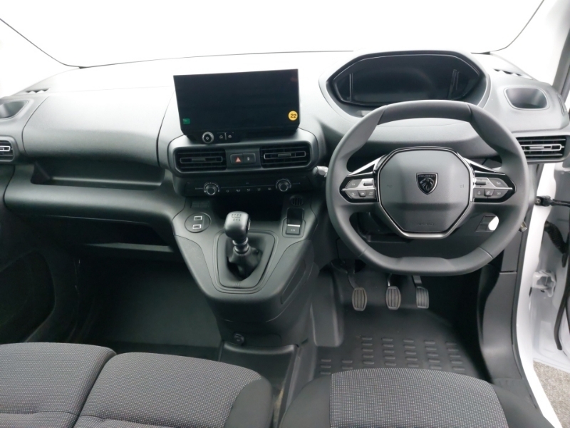 Peugeot Partner 1.5 Bluehdi 100 Professional Plus Van White #3